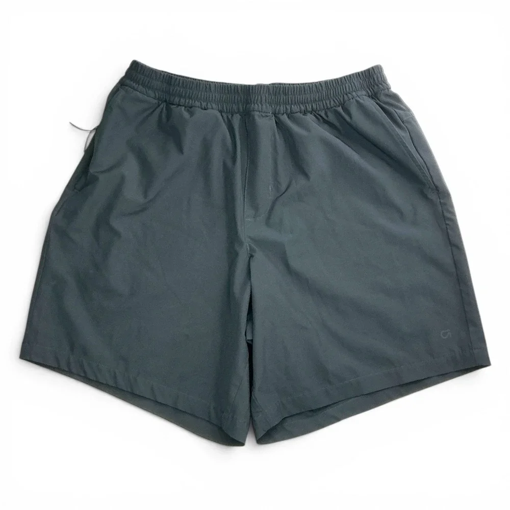 GapFit Black Athletic Shorts Womens M GF004104 Pockets Stretch Workout Running